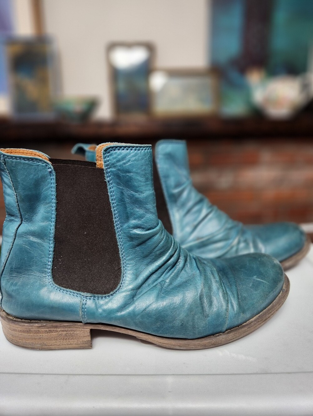 Miz Mooz Lissie Leather Ankle Boots